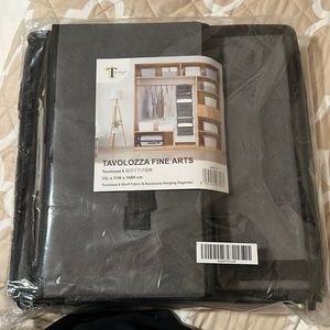 6-shelf fabric hanging organizer